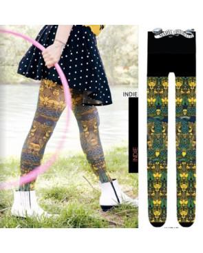 Collant imprimé Indie Marieantoilette