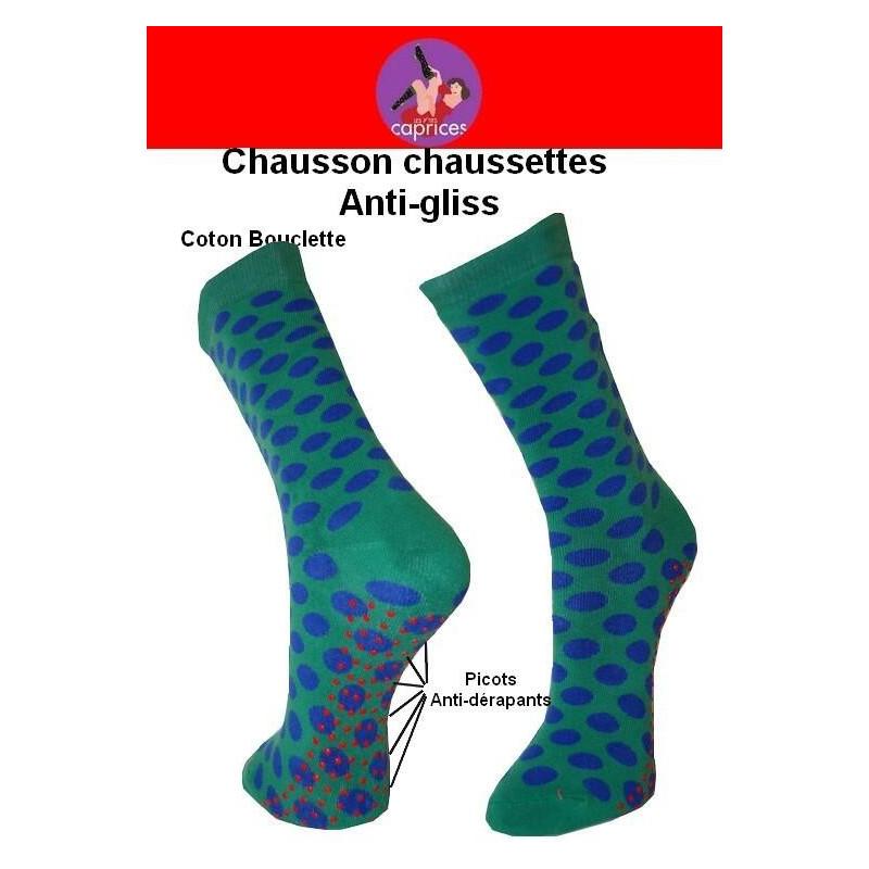 Chaussons chaussettes Petits Caprices Et pois