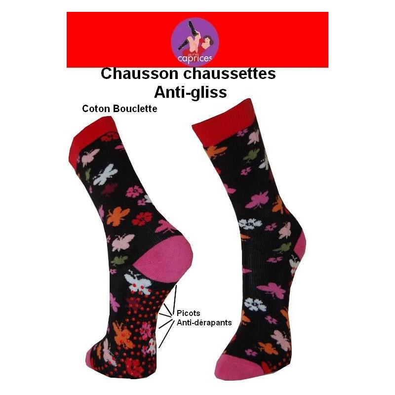 Chaussons chaussettes Petits Caprices Papillons