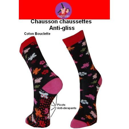 Chaussons chaussettes Petits Caprices Papillons