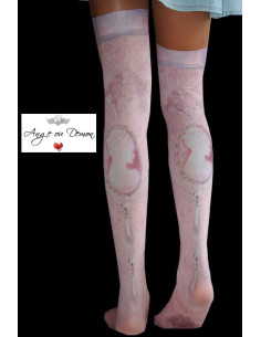 Cuissarde anges ou démons Antique 2