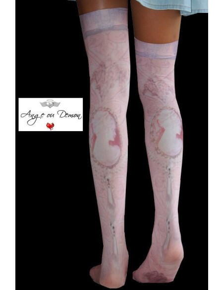 Cuissarde anges ou démons Antique arrière