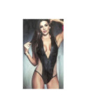 Body Simil cuir effet transparent