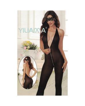 Body combinaison Zippé noir