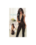 Body combinaison Zippé noir