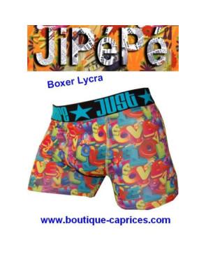 Boxer Homme Jipépé Love