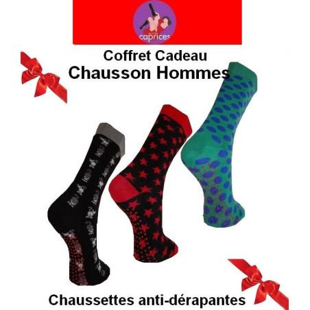 Coffret de Chaussons Les P'tits Caprices Homme