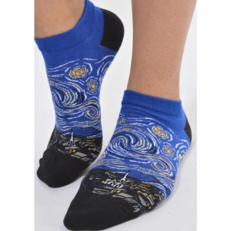 Socquette d' artistes la nuit de van Gogh