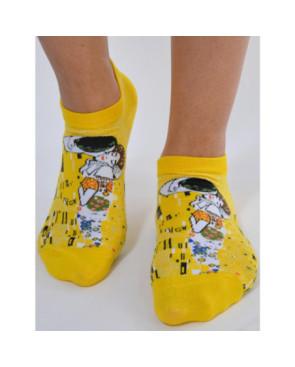Socquette Coton Le baiser de Klimt