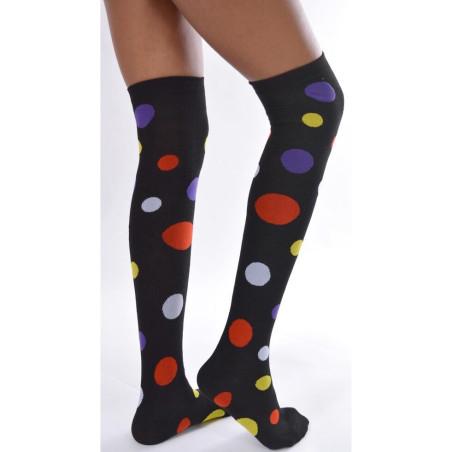 Jambières Multi pois Noires