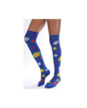 Jambières multi pois Bleus