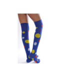 Jambières multi pois Bleus