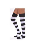 Jambières coton noires et blanches