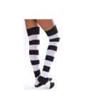Jambières coton noires et blanches