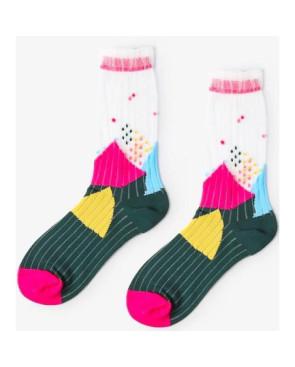 chaussettes pois tendances psyché