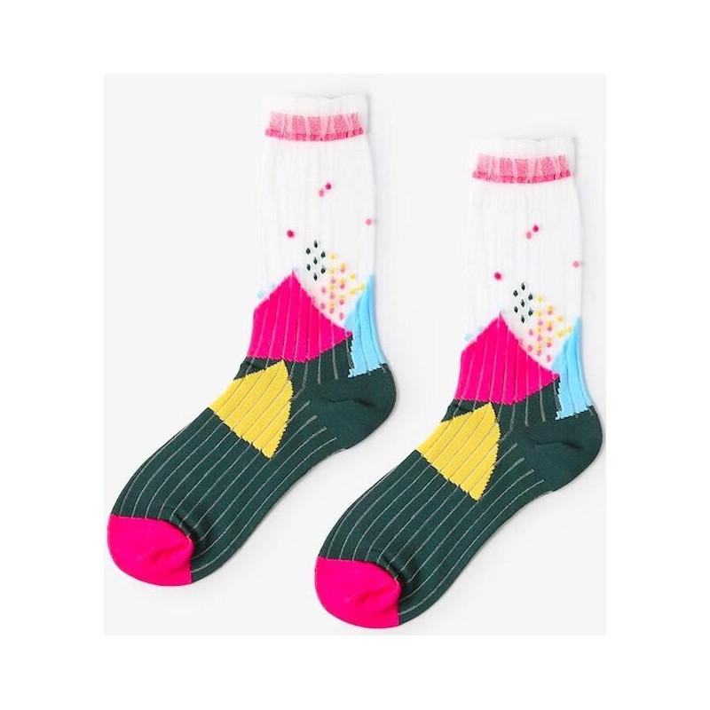 chaussettes pois tendances psyché