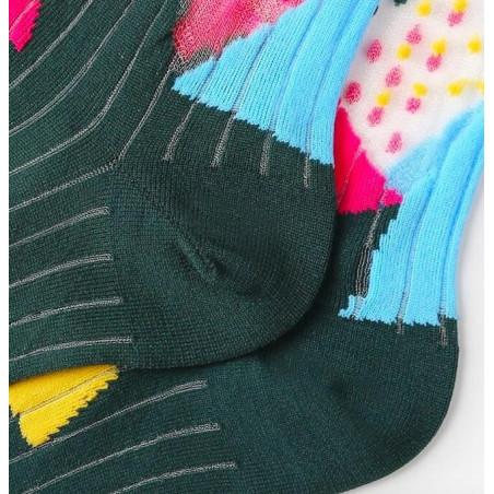 chaussettes pois tendances psyché