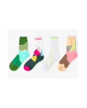 Coffret de chaussettes transparentes tendances