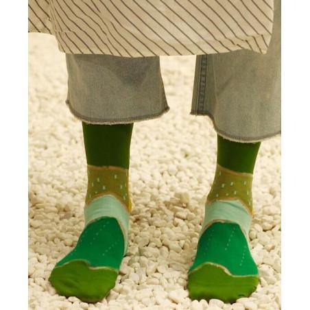 Coffret de chaussettes transparentes tendances