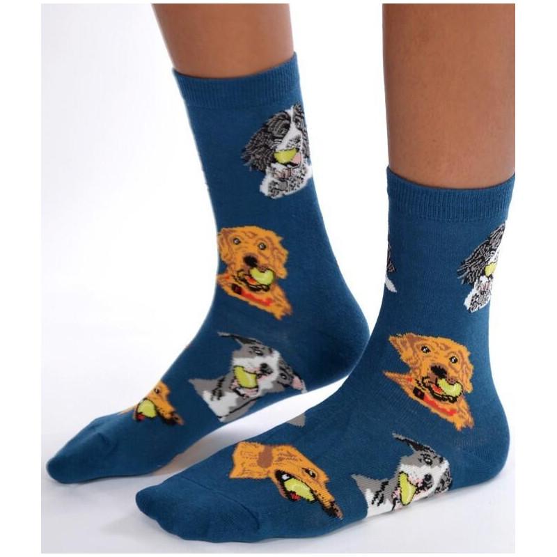 Chaussettes délires chiens compagnie