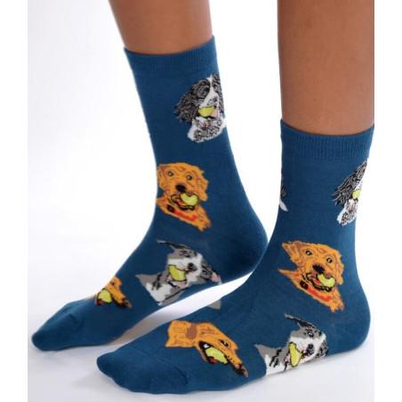 Chaussettes délires chiens compagnie