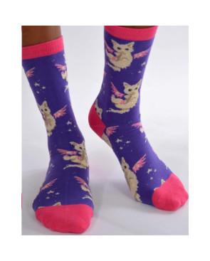  chaussettes petits chatons anges