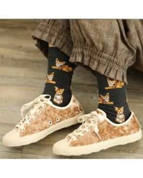 Chaussettes chat tigré délire