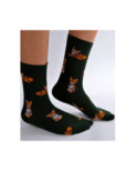Chaussettes chat tigré délire