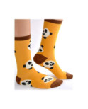 Chaussettes moutarde Pandas