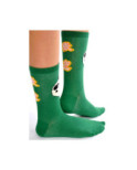 Chaussettes vertes pandas