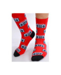 Chaussettes pop radio cassettes