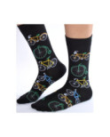 Chaussettes vélos retro pop art