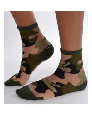 Chaussettes sensuel camouflage chic