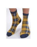 Chaussettes Ecossaises Moutarde