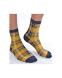 Chaussettes Ecossaises Moutarde