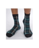 Chaussettes Vertes carreaux écossais