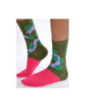 Chaussettes serpent abstrait