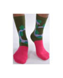 Chaussettes serpent abstrait