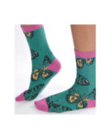 Chaussettes aux jolis papillons