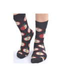 Chaussettes pommes rouges