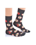Chaussettes pommes rouges