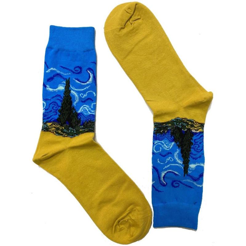 Chaussettes Le Cypres de Van Gogh