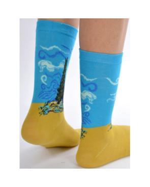 Chaussettes Le Cypres de Van Gogh