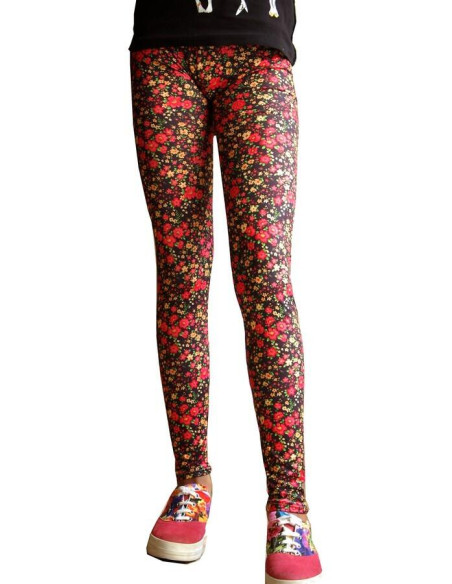 Caleçon impimé à fleurs face