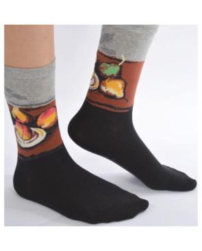 Chaussettes nature morte selon Cezanne