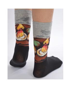 Chaussettes nature morte selon Cezanne