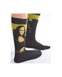 Chaussettes Mona Lisa selon Leonard de Vinci