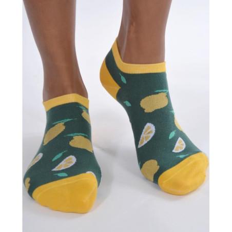 Socquettes Vertes Citrons