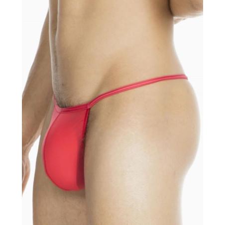 String Plume Hom chic rouge