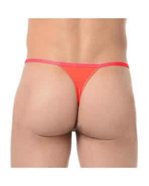  String Plume Hom chic rouge dos